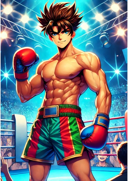 Ti-Play Zaka Anime Series Fenlyth AS174 35X50 Çerçevesiz Karton Poster Uv Baskı