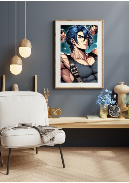 Ti-Play Zaka Anime Series Vaelrith AS183 35X50 Çerçevesiz Karton Poster Uv Baskı