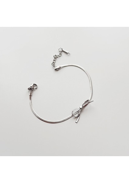 Ribbon Steel Bracelet | Bileklik