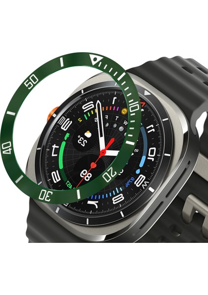 Stil B Kadran Metal Bez Samsung Galaxy Watch Ultra 47MM Için (Yurt Dışından)
