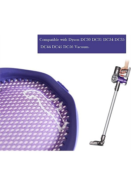 Elektrikli Süpürge Aksesuarları D30 DC31 DC34 DC35 DC44 DC45 Filtre Elemanları Için Uygundur (Yurt Dışından)