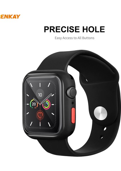 Apple Watch S 6/5/4/se 44MM Için Tpu Kılıf + Gl Film Apple Watch Serisi 6/5/4 / Se 44MM Için (Yurt Dışından) fırsatları