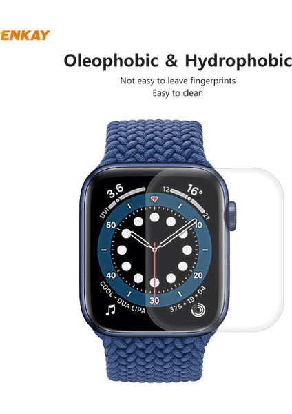 Apple Watch S 6/5/4/se 44MM Için 2 Adet Apple Watch Serisi 6/5/4/se 44MM Için Tam Ekran Film (Yurt Dışından) fırsatları