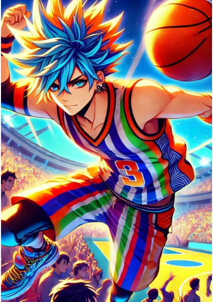 Ti-Play Zaka Anime Series Lysanor AS184 35X50 Çerçevesiz Karton Poster Uv Baskı