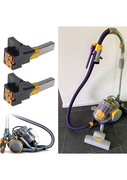 DC05 DC07 DC08 Elektrikli Süpürgeler Için Tutuculu 10 Adet Makine Karbon Fırçaları Motor Fırçası 7X11X32MM (Yurt Dışından)
