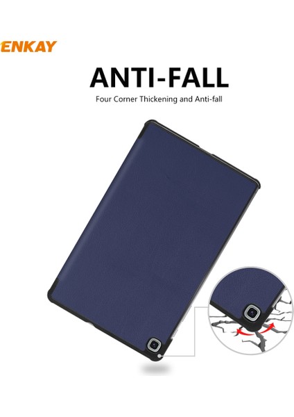 Tab S6 P610 / P615 Için Tutuculu Flip Akıllı Kılıf (Yurt Dışından)