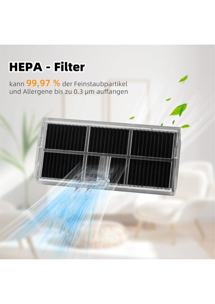 L10S Pro Ultra Heat / X30 Robot Süpürge Ana Yan Fırça Hepa Filtre Paspas Bezi Toz Torbaları Parçaları (Yurt Dışından)