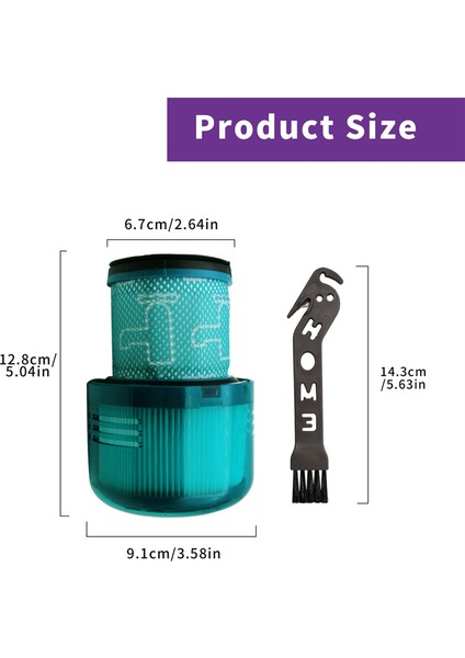 Yedek Parça Hepa Filtresi V15 V11 SV14 Elektrikli Süpürge Aksesuarları Filtreler Için Uyumlu (Yurt Dışından) modelleri