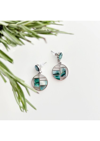 Clvya Grey Steel Earring | Çelik Küpe fiyatları