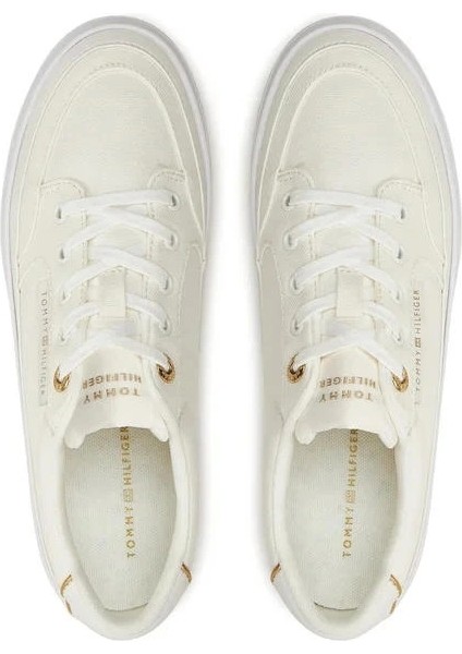 Kadın Ekru Essential Platform Taban Sneaker modelleri
