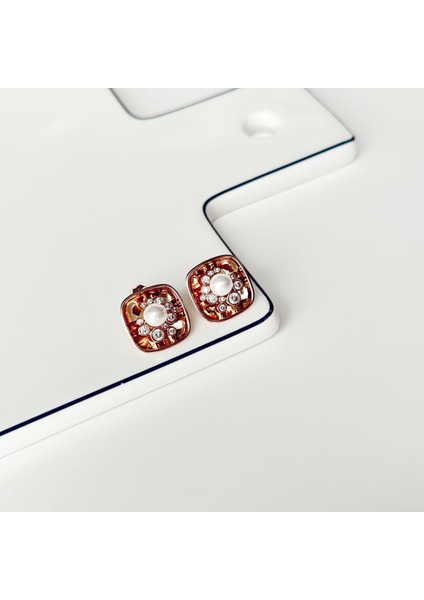 Pearlys Xuping Steel Earring | Çelik Küpe