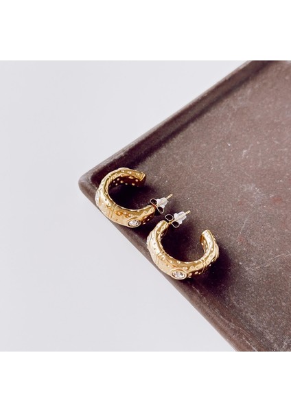 Mars Steel Earring | Çelik Küpe