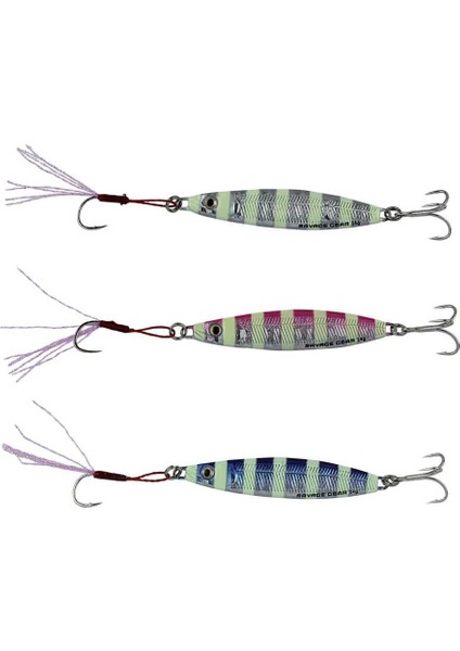 Psycho Sprat Lrf 3 Adet (Turkısh Zebra Mıx) Sahte Balık 18 gr