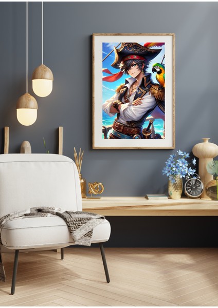 Ti-Play Zaka Anime Series Solendris AS180 35X50 Çerçevesiz Karton Poster Uv Baskı