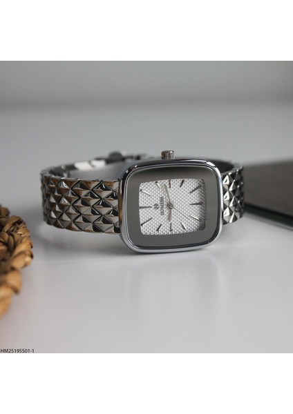 HM25195S01-1 Çelik Kordonlu Kadın Kol Saati