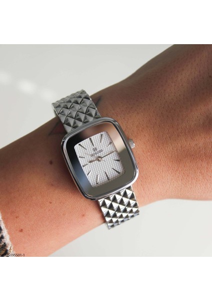 HM25195S01-1 Çelik Kordonlu Kadın Kol Saati modelleri