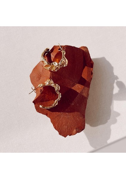 Terra Steel Earring | Çelik Küpe