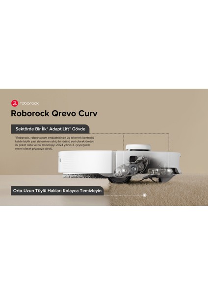 Qrevo Curv Akıllı Robot Süpürge