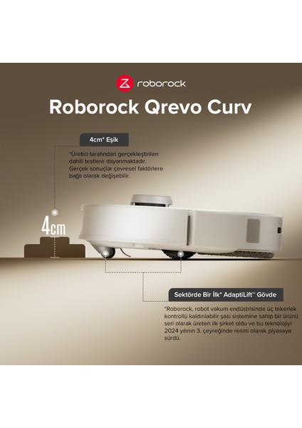 Qrevo Curv Akıllı Robot Süpürge