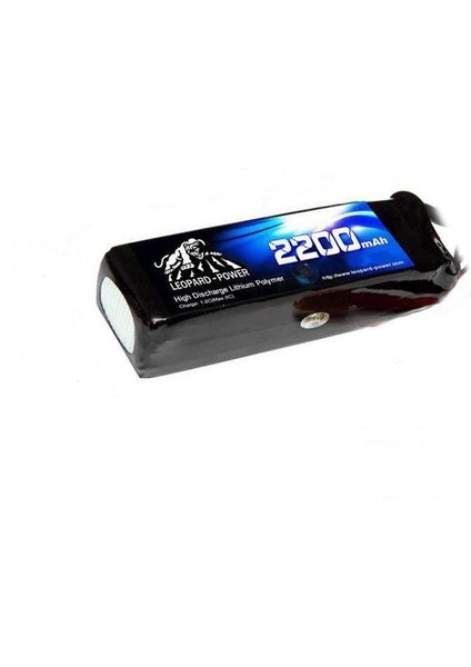 Leopard Power 2200 mAh 22.2V 6S 40C Lityum Polimer Lipo Batarya Pil T Plug