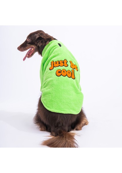 Yeşil Just Be Cool Büyük Irk Sweat