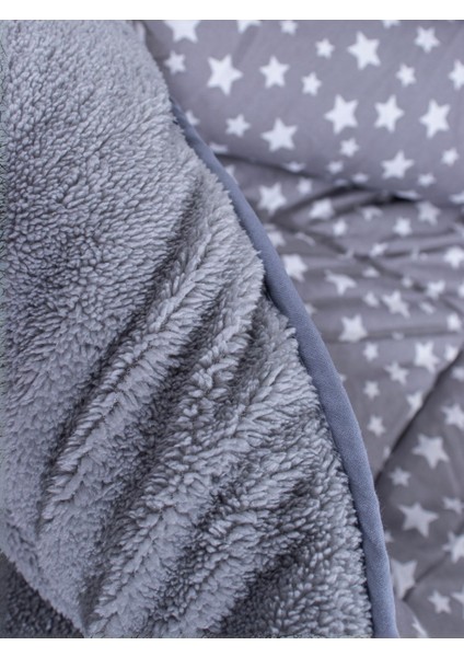 Çift Kişilik Welsof Star Desenli Gri/antrasit Yorgan Seti Battaniye - Yorgan ve Çarşaf Takımı fiyatları