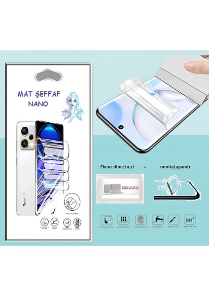 Samsung Galaxy Note 2 Nano Ekran Koruyucu İnce Esnek Mat Şeffaf