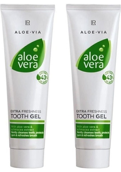2'li Set Aloe Vera Diş Macunu 100 ml Yeni Tarihli Ürün