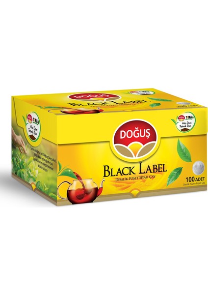 Black Label Demlik Poşet Çay 100 Adet