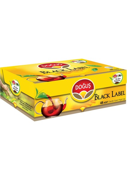 Black Label Demlik Poşet Çay 48 Adet