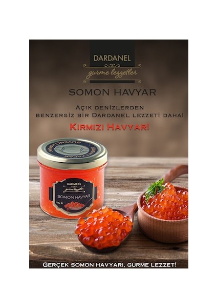 Kırmızı Somon Havyar 115 Gr