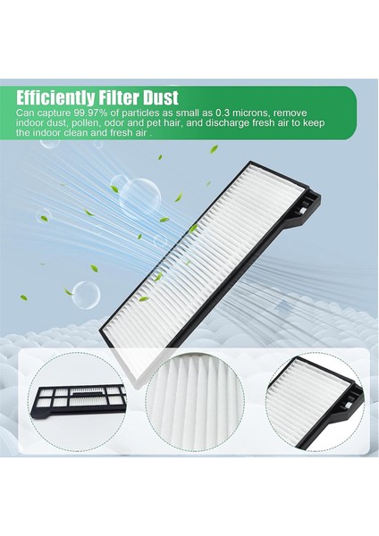 Eufy X10 Pro Omni Vakum Süpürge Yedek Parça Ana Yan Fırça Hepa Filtre Mop Bez Toz Çantaları (Yurt Dışından)