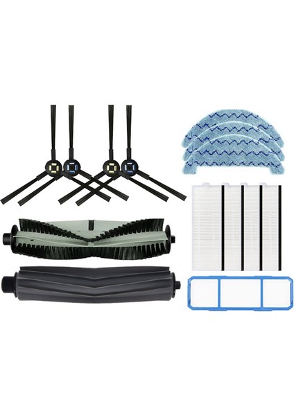 14 Adet Aksesuar Kiti Ilife A7 A9S X785 X750 X800 Robotlu Süpürge Yıkanabilir Paspas Bezi Hepafilter Ana Yan Fırça (Yurt Dışından) indirimleri