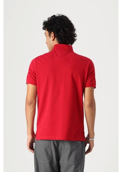 Erkek Kırmızı Polo Yaka T-Shirt modelleri