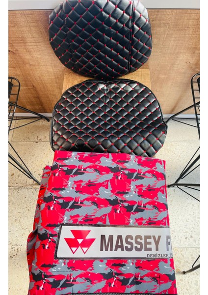 Massey Ferguson 240 Ultra Lüx Branda Koltuk Kılıfı Hediyeli