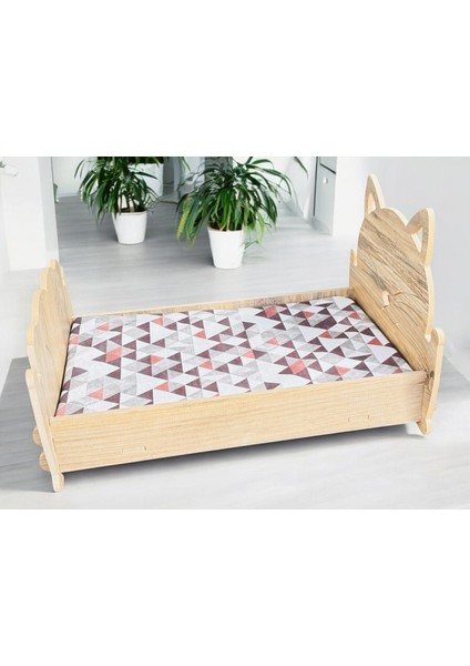 ED PET DİZAYN Cella Baza 30*50 Kedi Köpek Yatağı Yıkanabilir Duck Kumaş Minderi ile Beraber fiyatları