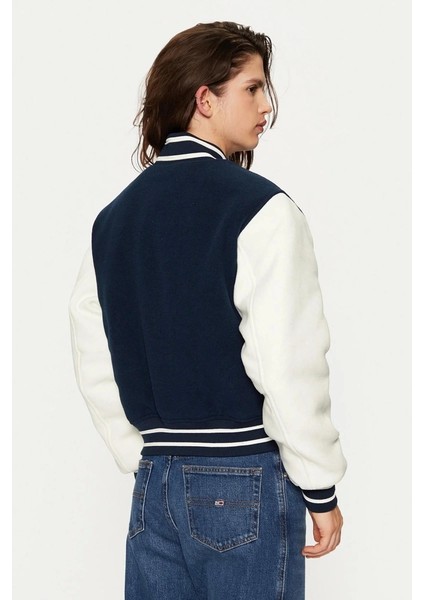 Tommy Jeans Kadın Lacivert Regular Fit Bomber Ceket modelleri