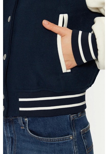 Tommy Jeans Kadın Lacivert Regular Fit Bomber Ceket fırsatları