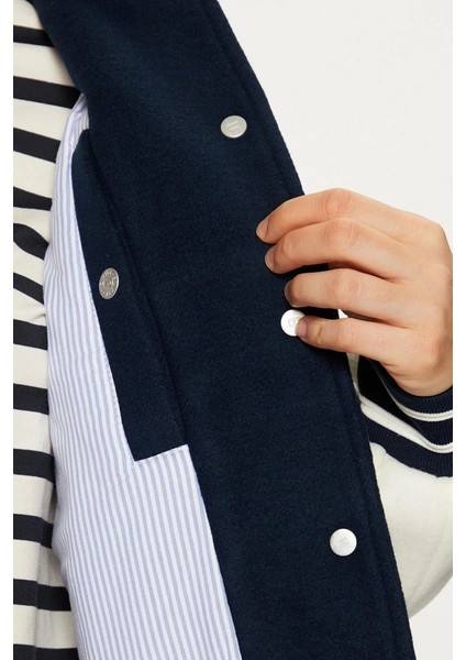 Tommy Jeans Kadın Lacivert Regular Fit Bomber Ceket indirimleri