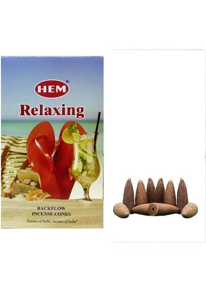 Relaxing Back Flow Cones 10'lu - EMY6543-1538