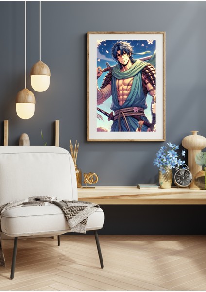 Ti-Play Zaka Anime Series Arionthe AS259 35X50 Çerçevesiz Karton Poster Uv Baskı