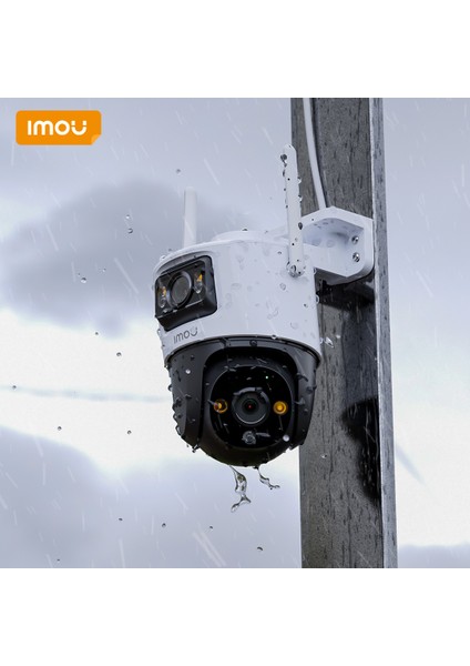 6 MP Dış Ortam Çift Lensli Kablosuz PT Kamera 3.6 mm (Cruiser Dual) (IPC-S7XP-6M0WED) fiyatları