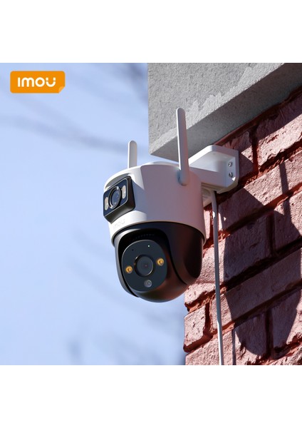 6 MP Dış Ortam Çift Lensli Kablosuz PT Kamera 3.6 mm (Cruiser Dual) (IPC-S7XP-6M0WED)