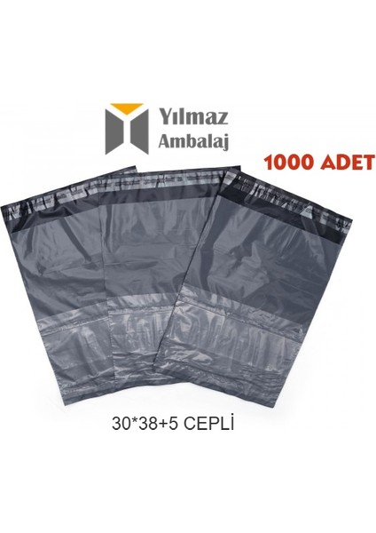 Ambalaj İstanbul 30*38+5 Cepli Kargo Poşeti 1000 ADET