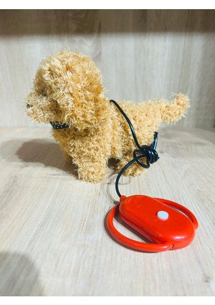 Kumandalı Pilli Minik Peluş Sesli Havlayan Köpek