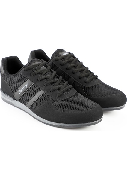 OMEGA Erkek Sneaker Koşu & Yürüyüş Ayakkabısı Siyah / Siyah