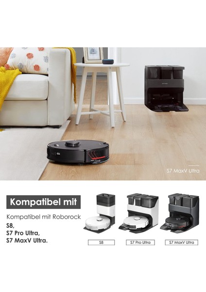 Roborock S8/s7/s8+/s7 Maxv Ultra/s7 Pro Ultra Için Aksesuar Seti, Yedek Parçalar Robot Süpürge Aksesuarları (Yurt Dışından) fiyatları
