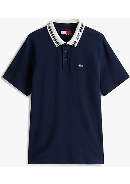 Erkek Lacivert Regular Fit Polo Yaka T-Shirt