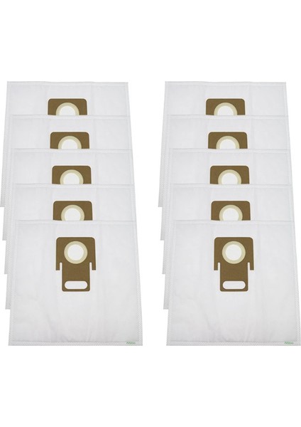 10 Adet Elektrikli Süpürge Toz Torbaları Filtre Torbası Thomasaqua + Evcil Hayvan ve Aile Elektrikli Süpürge Yedek Yedek Parça (Yurt Dışından)