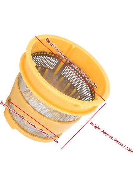 Meyve Sıkacağı Kaba Örgü Filtre, HU500DG Ev Mutfak Blender Yedek Parçaları Için Paslanmaz Çelik Kaba Örgü Değiştirme (Yurt Dışından) indirimleri